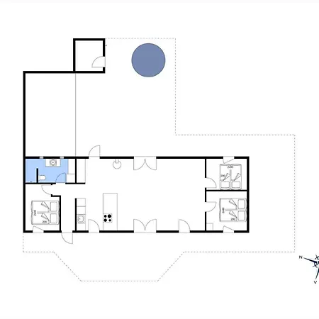 Bl1640-blokhus-solbakkevej-2 Casa vacanze Blokhus